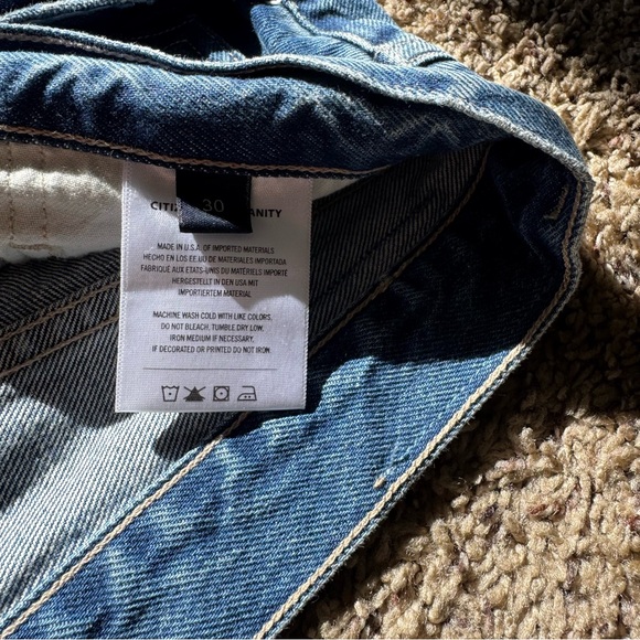 Citizens Of Humanity Neve Low Slung Relaxed Jean Size 30 - Picture 7 of 14
